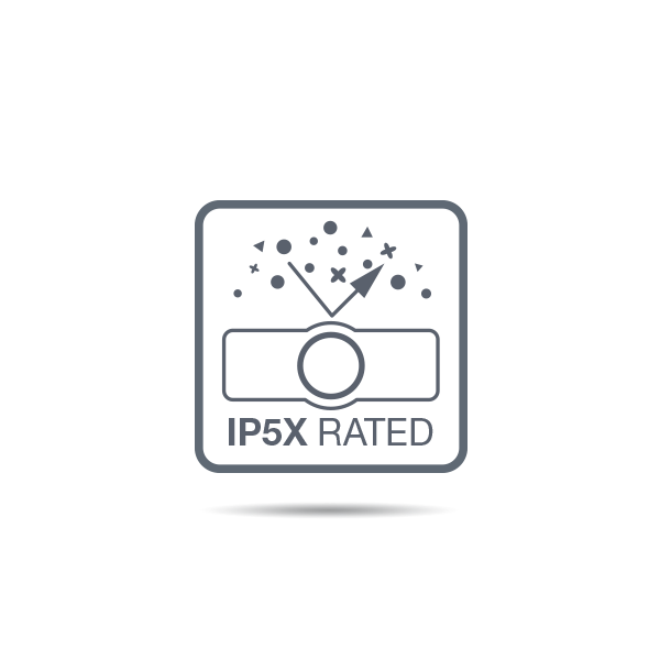 Odporny na pył optyczny silnik IP5X