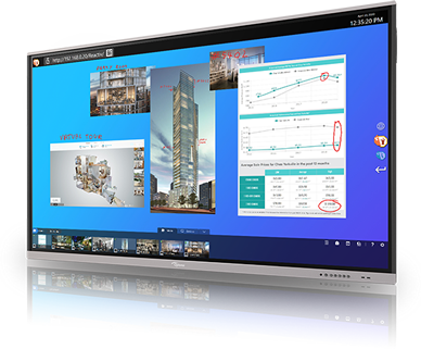 Reactiv SUITE na Optoma IFPD